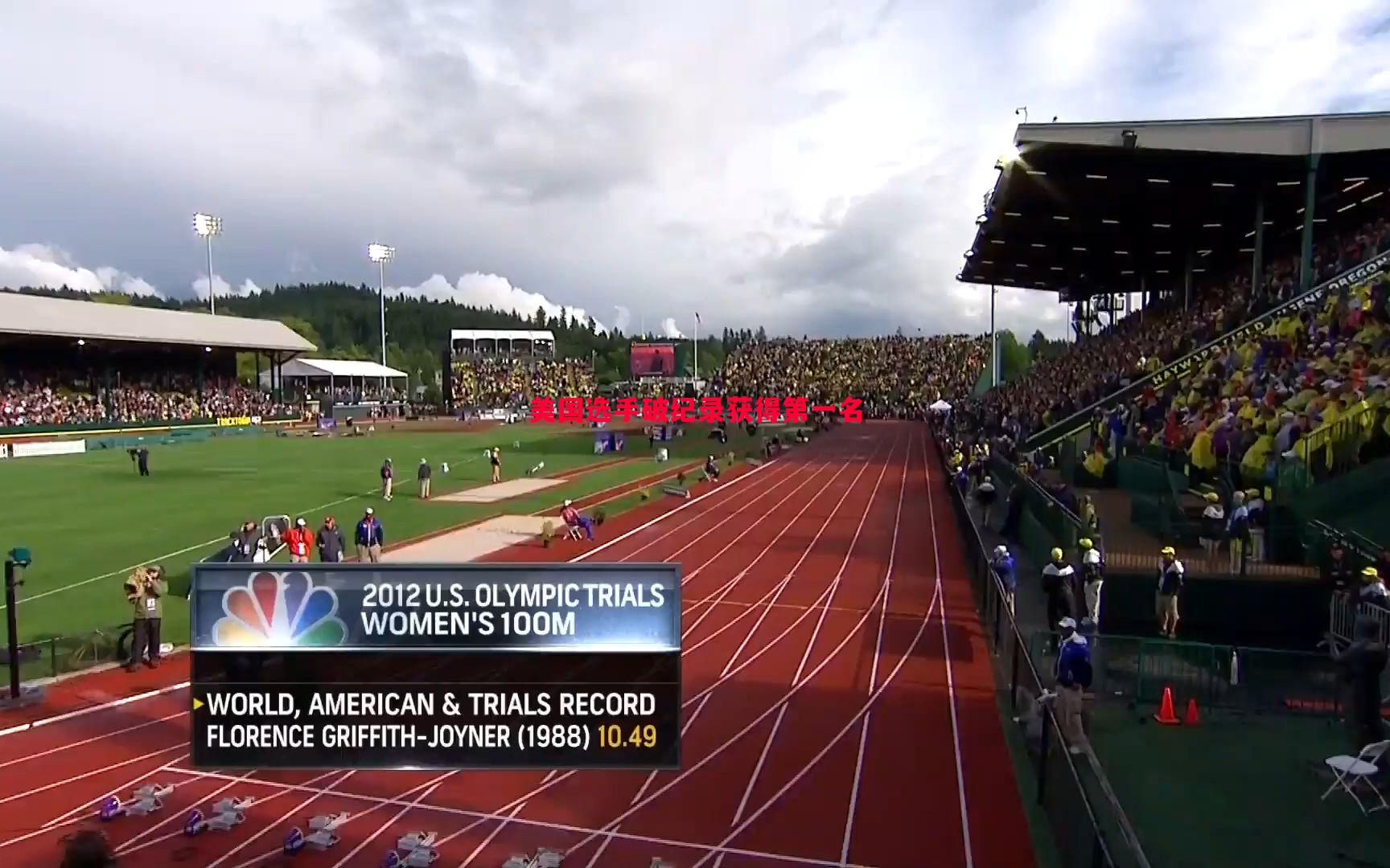 美国选手破纪录获得第一名 美国选手破纪录获得第一名