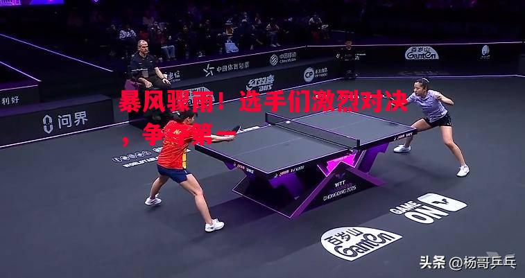 暴风骤雨!选手们激烈对决,争夺第一 暴风骤雨!选手们激烈对决,争夺第一